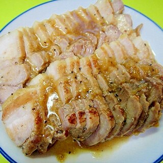 豚バラ肉の塩麴煮